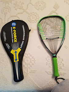 E FORCE APOCALYPSE 190G Racquetball Racquet NO RESERVE  FREE SHIPPING -US ONLY