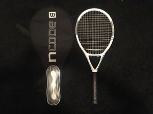 Wilson n Code n1 115 Oversize Tennis Racquet 4 3/8” nCode Racket