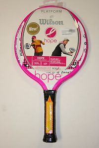 Wilson Hope Platform Tennis 4 1/4 Paddle New NWT Free USA Shipping