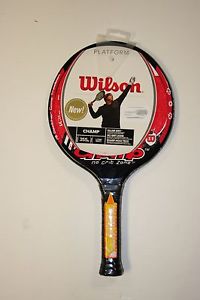 Wilson Champ Platform Tennis Paddle 4 1/4 New WT Free USA Ship