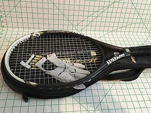 Wilson Hyper Carbon Fiber Hammer 5.3 MP 110 Oversize Tennis Racquet w/ BAG WOW!