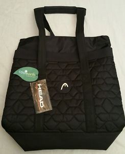 HEAD WOMEN'S 2-WAY CLUB tennis racquet bag -1 racket- Black/Taupe FREE SHIPPING