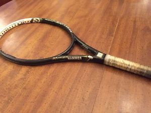 WILSON Hyper Carbon Hammer 26" Mid plus No 4 Tennis Racquet 103 mp Need Strings