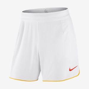 Nike Court Gladiator Premier 7" Men's Tennis Shorts, Large, White, 729399-100