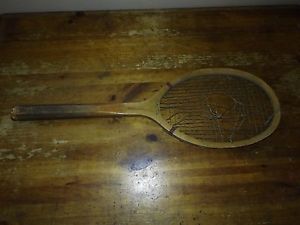 Vintage Wright & Ditson "The Star" Wooden Tennis Racquet