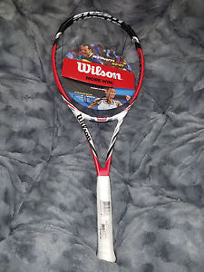 NEW Wilson Steam 99S Spin 99 head 4 1/4 grip Tennis Racquet