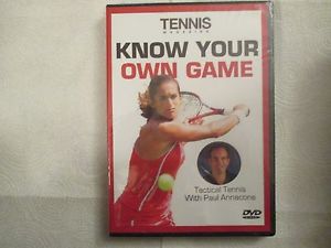 TENNIS MAGAZINE KNOW YOUR OWN GAME DVD (2006)