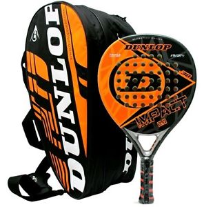 Ultimo PACK PALA + PALETERO PADEL DUNLOP IMPACT 2016 ORANGE NUEVO PvP 230€