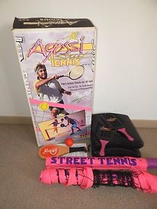 1993 ANDRE AGASSI STREET TENNIS (Maui Sport Toys) Assembled in USA ~ Ages 6+