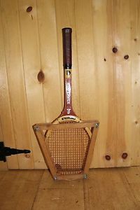 Nice Vintage Rod Laver Grand Slam Bamboo Wood Tennis Racket Racquet Chemold