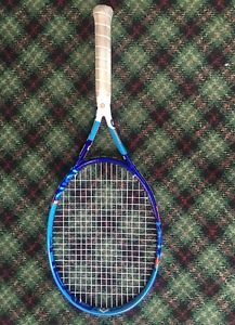 Head Instinct S Tennis Racquet 4 1/4 Used . NEW STRING. Great Condition.