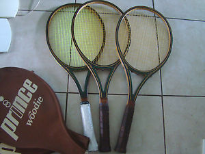 Lot of 3 Prince WOODIE Tennis Racquet ##7