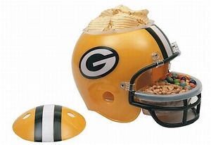 Vert Bay Packers SNACK Casque Taille Originale,NFL Football,pour leur fête