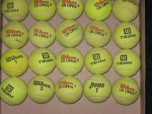 140 used tennis balls