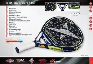 Pala Padel DROP SHOT CONQUEROR 4.0 2016 (360-365g) Pvp Tienda 260 Euros