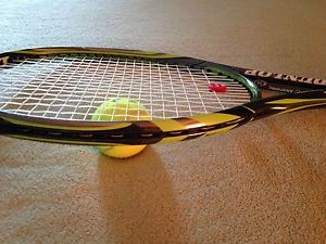 Dunlop Biomimetic 400 Tour - 4 1/2 - Brand New Strings / Wilson Pro Overgrip