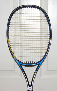 Yonex MP Tour-5 midplus 98sq tennis racket 4 3/8 (cut down to 27" length)