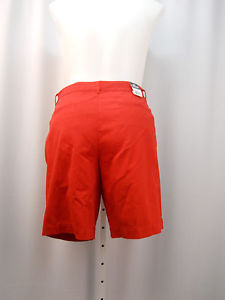 American Living Tennis Shorts Size 16 Solid Red Button/Zipper Closure 4 Pockets