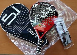 ULTIMO PACK PALA + FUNDA PADEL VAIRO BASS 5.1 + pack CALCETINES NUEVO A ESTRENAR