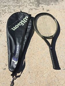 Wilson Hammer 2.7 T Tennis Racquet Oversize 4-3/8" Grip With Case Excellent