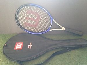 WILSON TITANIUM 6.6 PRO STAFF L4 4 1/2 TENNIS RACKET RACQUET & CASE