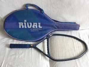 1993 NEW Rare Vtg RIVAL AU 100 Graphite Comp.+ Tennis Racquet L3: 43/8L w/Case