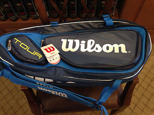 Wilson Tour V 9 pack bag. Brand new Wilson Bag. Tour series. Multi racquet bag.