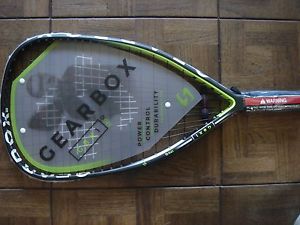 GEARBOX GBX1 170 Q YELLOW 2017 RACQUETBALL RACQUET  & PRIORITY MAIL + BALLS