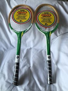 Vintage Authentic New Pair Chemold Owen Davidson HAWK Tennis Racket Tag sealed