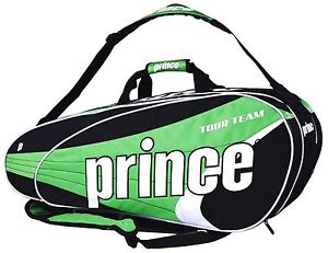 PRINCE TOUR TEAM 9 PACK - tennis racquet racket bag - green/black - Auth Dealer