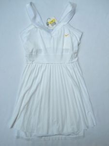NWT'S Nike Pro Challenge Court Fit Dry White Tennis Dress Skirt Women S Serena