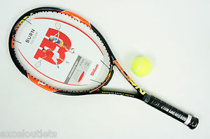 NEW! Wilson Burn 100 Team 4 1/4 Tennis Racquet (#2458)