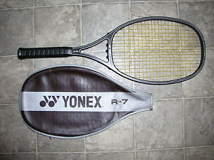 Old School Yonex R-7 R7 Tennis Racket/Racquet   light 4 3/4" w/case