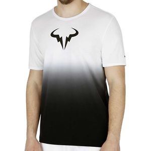 NEW Nike Premier Rafa Icon Crew Tee Shirt SIZE L $40 Rafael Nadal Bull