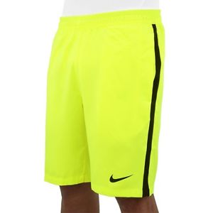 Nike 9" Court Men's Tennis Shorts, Large, Volt/ Black, 645045-702