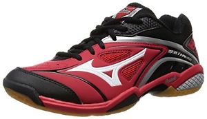 Mizuno badminton shoes WAVE FANG SS [men] 71GA1510 01 (Red × White × Black )