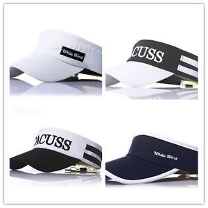 Visor Cap Sun Cap Running Outdoors Summer Women Peaked Cap Men Tennis Hats Hot