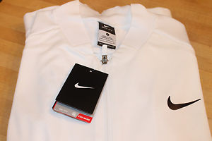 NIKE WARM-UP JACKET *NEW WITH TAGS* ZIP FRONT WHITE RETAILS $90