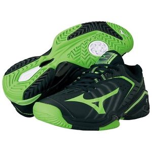 Mizuno Tennis Shoes Spike WAVE INTENSE TOUR 61GA1400 Black X green japan  import