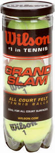 Wilson Tennis Balls WRT1043 3-Pack Grand Slam Tennis Balls