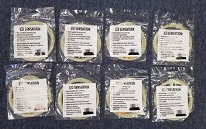 8 Wilson Sensation 16 Gauge Demo Strings Tennis String NEW