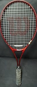 Wilsons Pro 100 L4 4 1/2 inch Super High Beam SeriesTennis Racquet Vibra Control