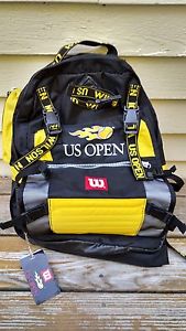 Wilson U.S. Open  tennis backpack - yellow over black FREE Shipping!