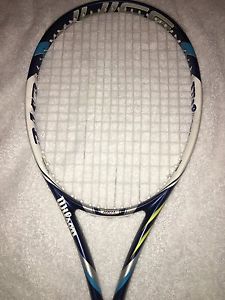 Wilson Juice 100L  Tennis Racquet 4 3/8" L3 Grip 16x18 Strung 9.8 oz