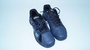 *NEW*Wilson Rush Sport tennis shoes black coal Men size US 9,5 = UK 9 tour pro