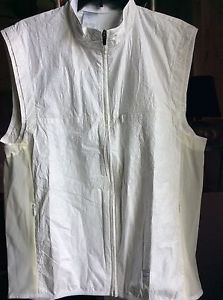 New Size Medium  Nike Andre Agassi European Tag Off White Tennis Vest