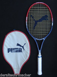 80s *PUMA Boris Becker Super* Germany autograph racquet in cover Excellent