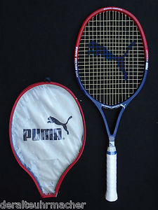 80s *PUMA Boris Becker Super* Germany autograph racquet in cover, very nice