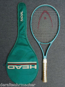 80s *HEAD Comp Radial* micro strung racket for collectors Made in Austria in bag