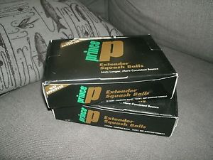 PRINCE EXTENDER SINGLE YELLOW DOT SQUASH BALLS (24) NEW IN BOX
